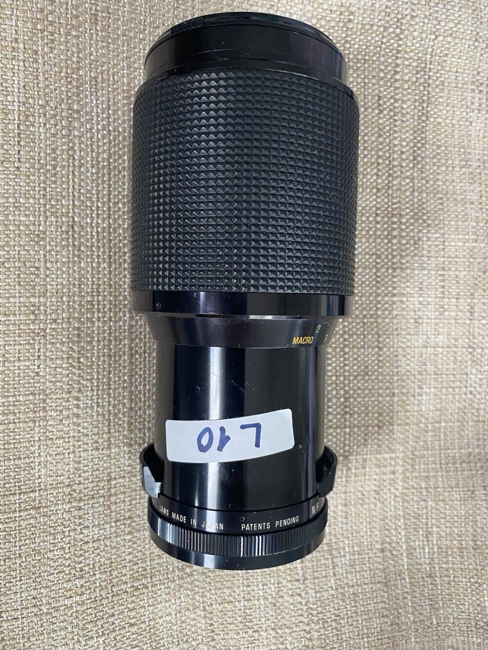 Vivitar Series 1 70-210mm f/3.5 Macro Zoom Lens Canon FD Untested